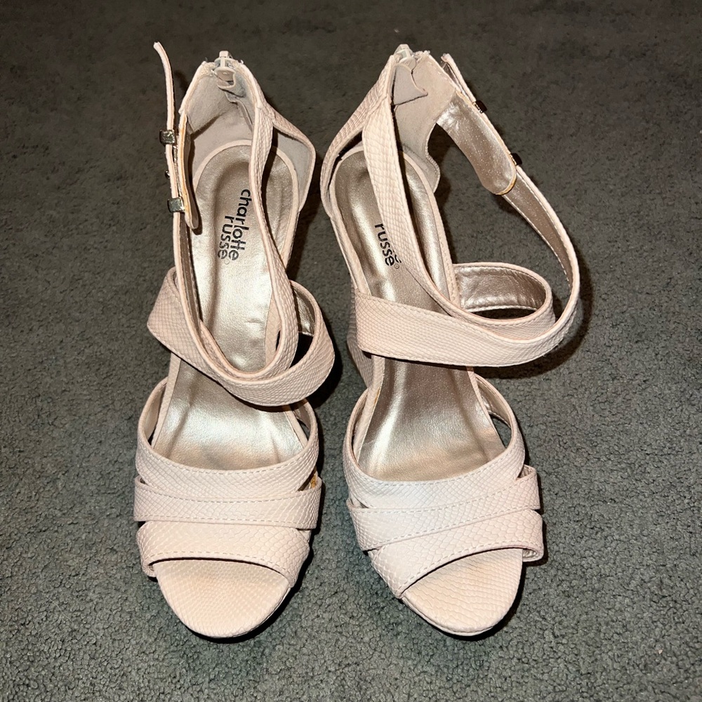 Tan wedges
